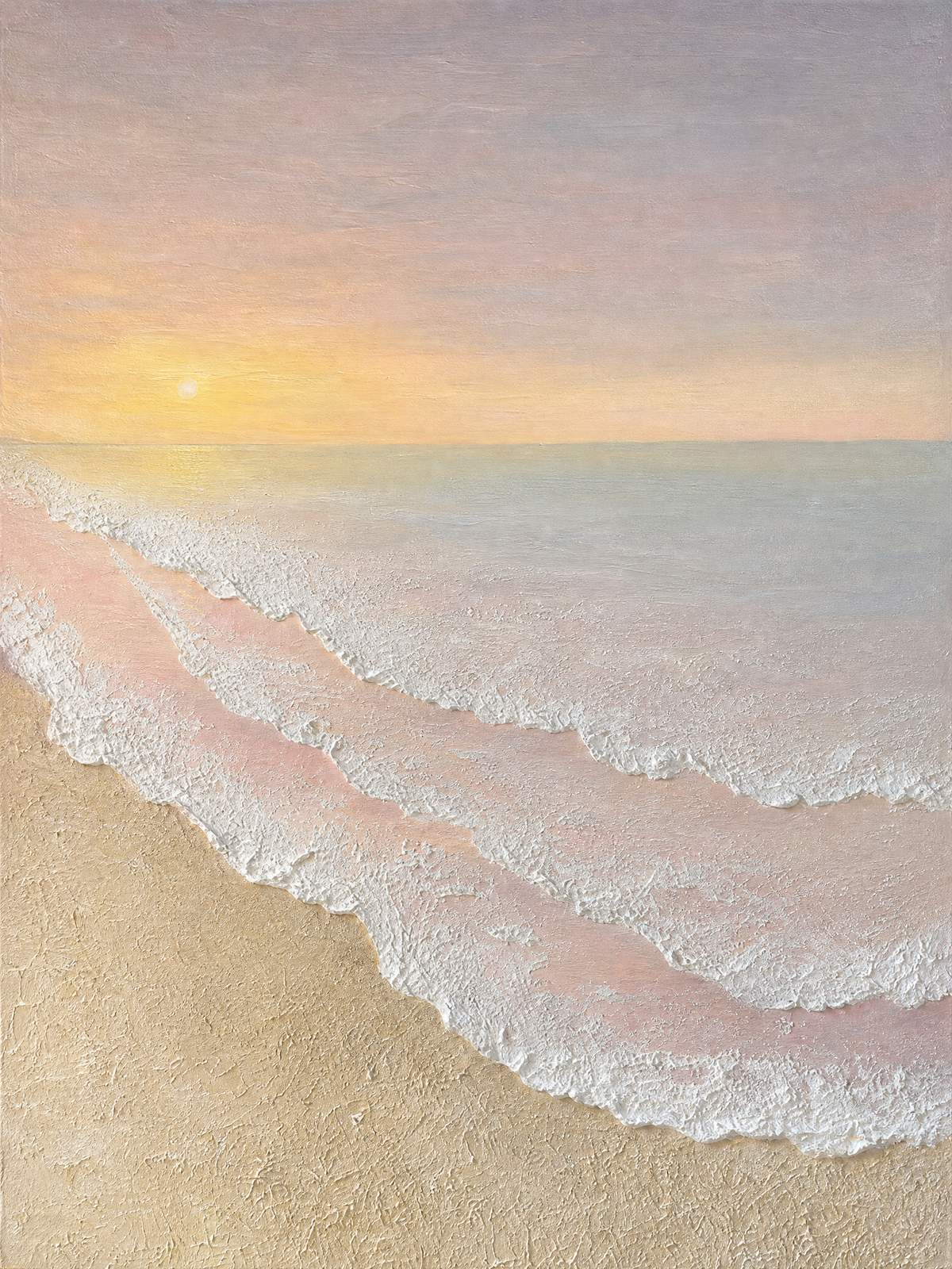 Serene Shore at Dawn