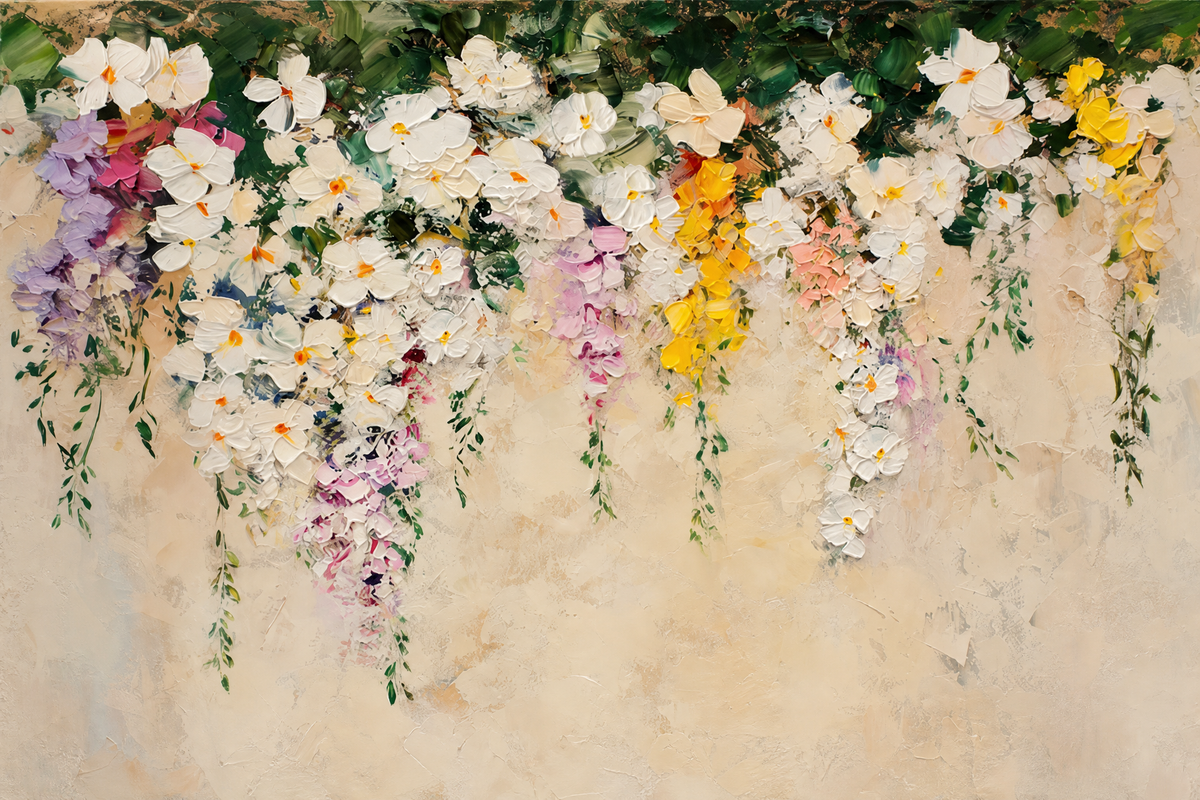 Cascading Wisteria Blooms