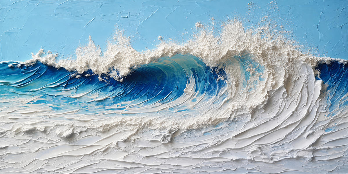 Crashing Ocean Wave