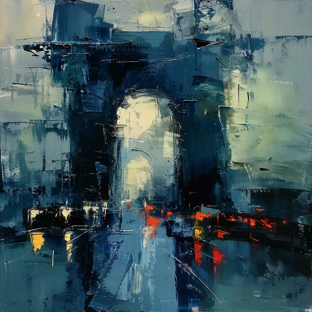 Arc of the Rain-Blue City