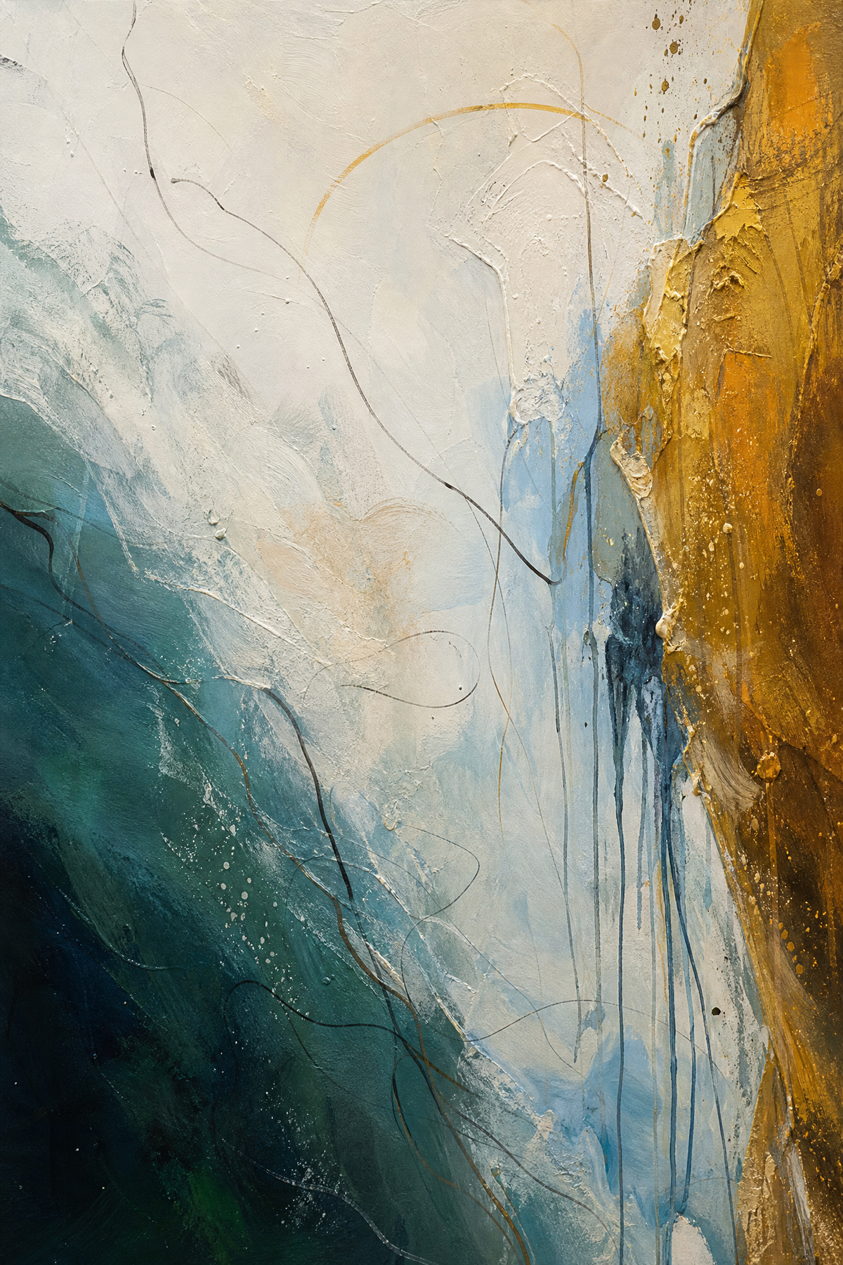 Confluence of Ochre and Deep Water