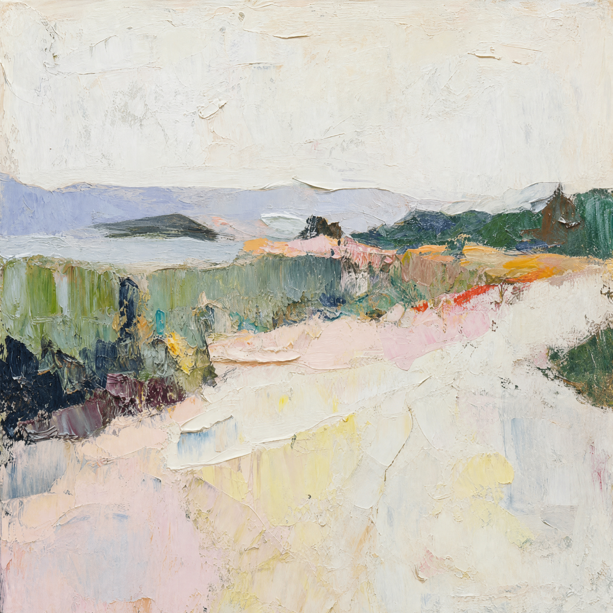 Pastel Valley Path