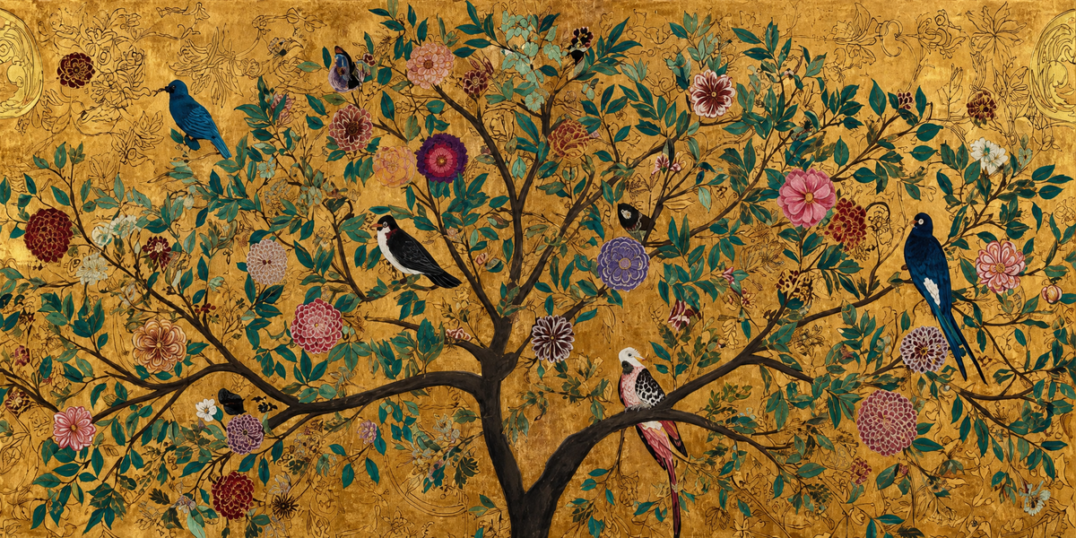 Golden Tree of Birds