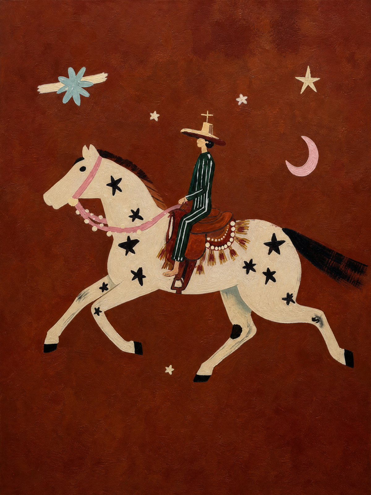 Rider Under the Rust Sky