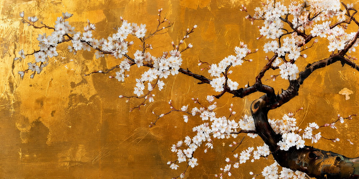 Golden Blossom Branch