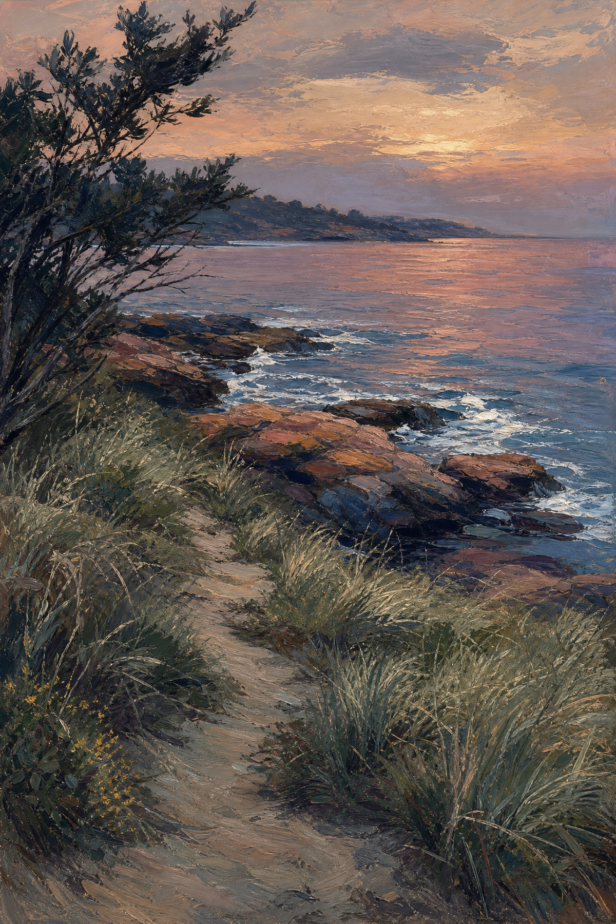 Tide Path at Dusk
