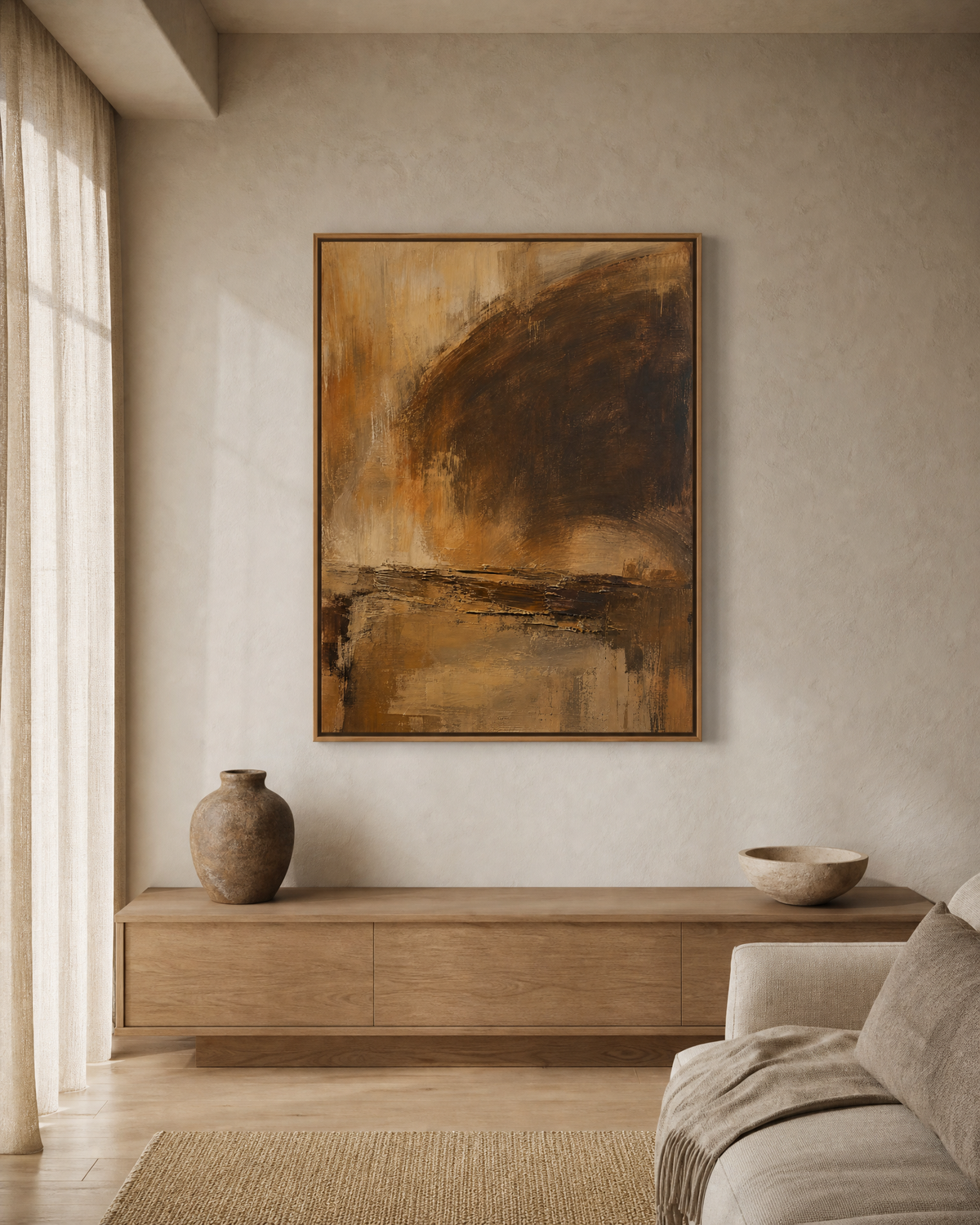 Wabi-Sabi Ochre Field II