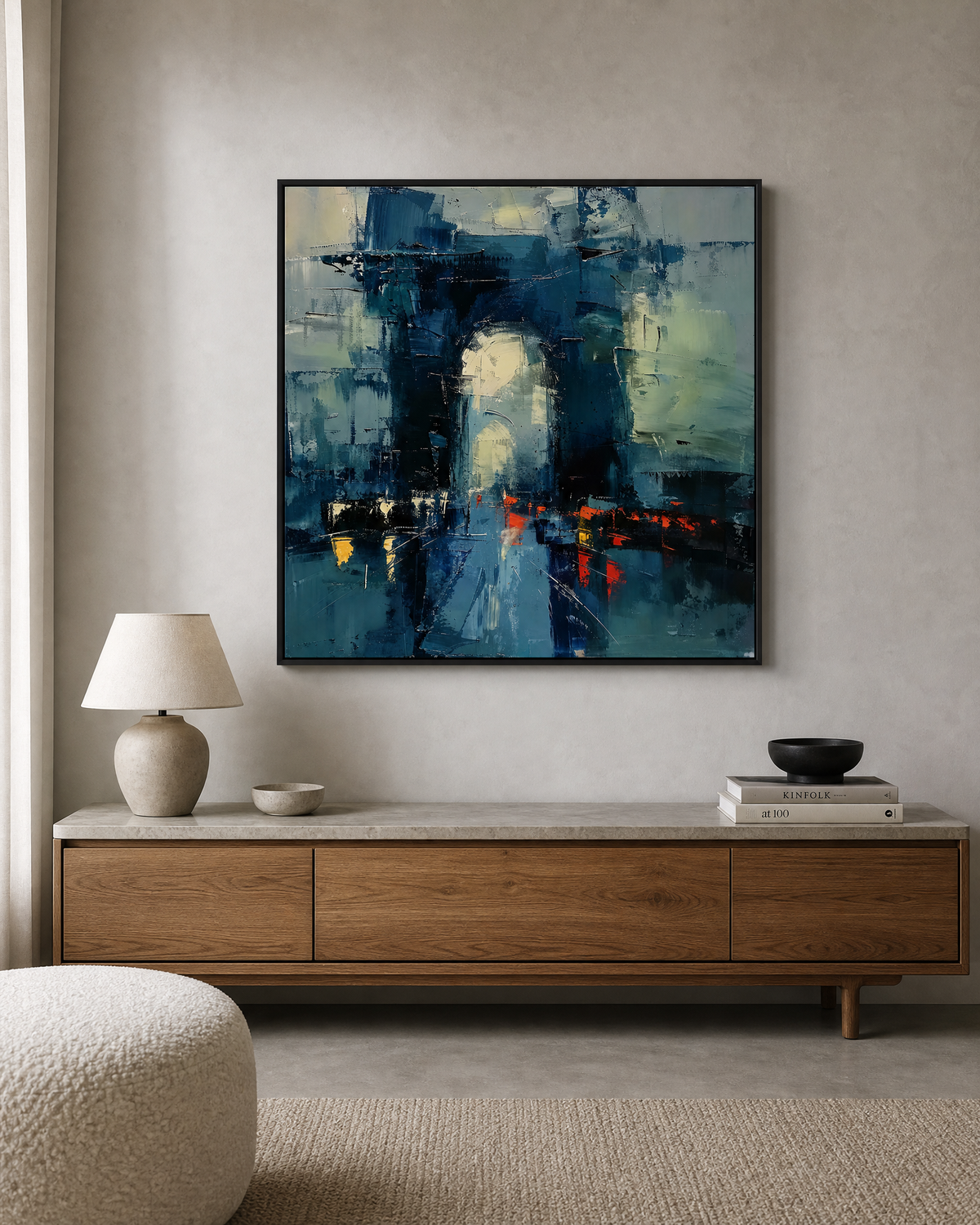 Arc of the Rain-Blue City