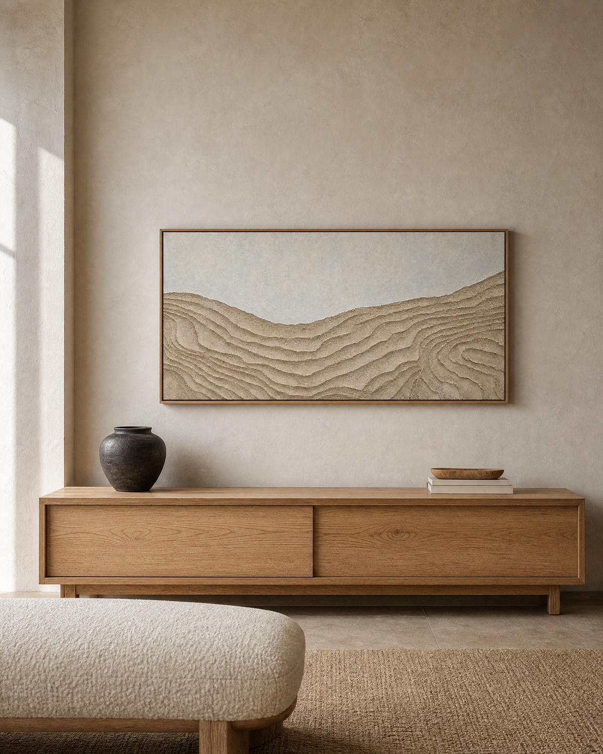 Ochre Dune Contours