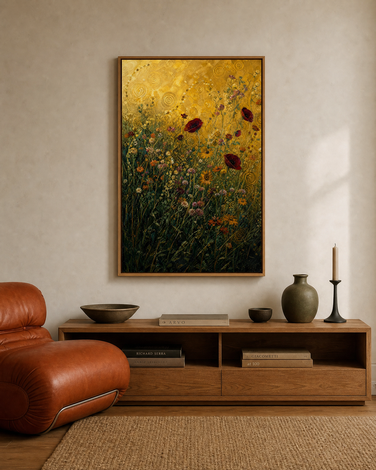 Gilded Twilight Meadow