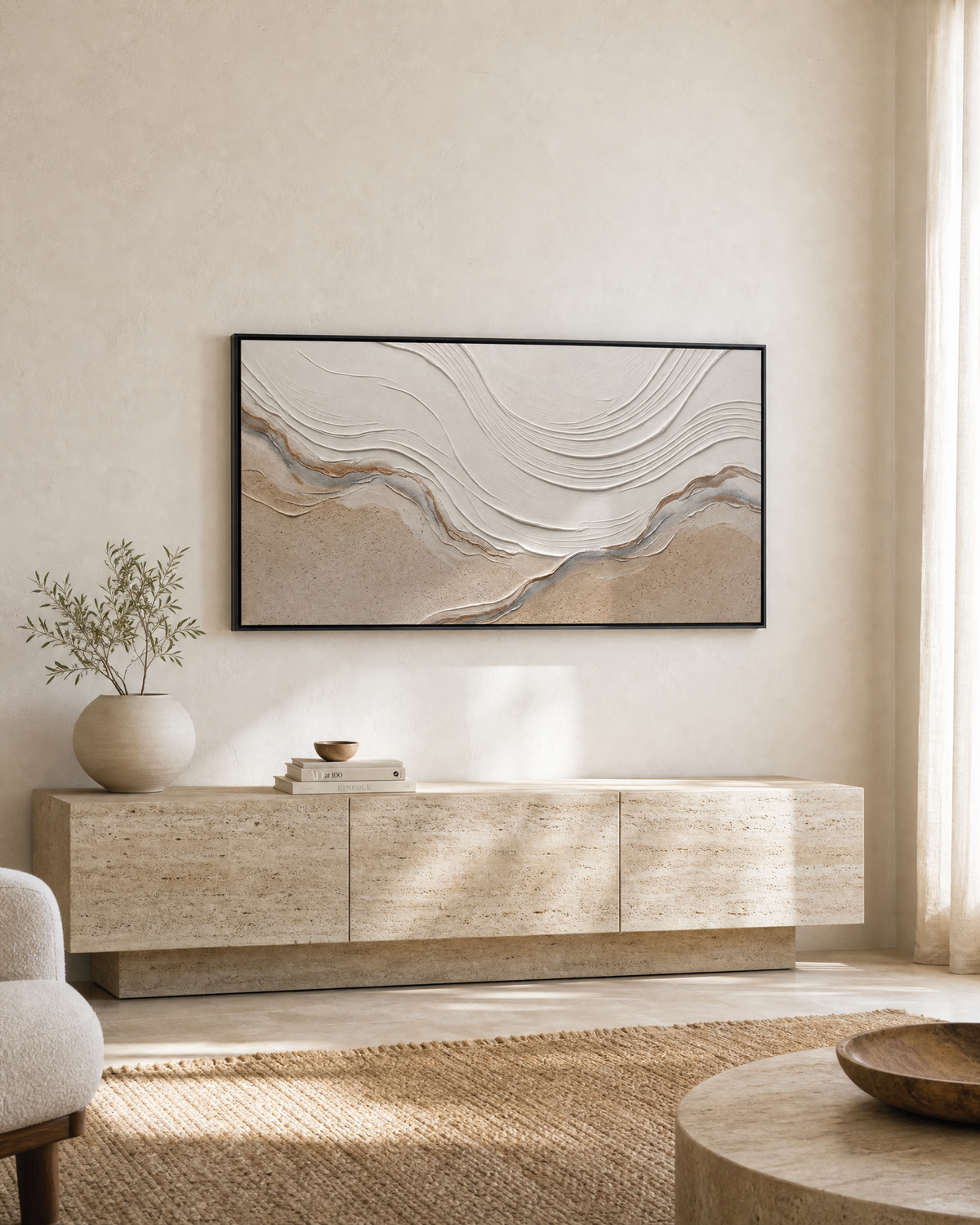 Undulating Plaster Dunes
