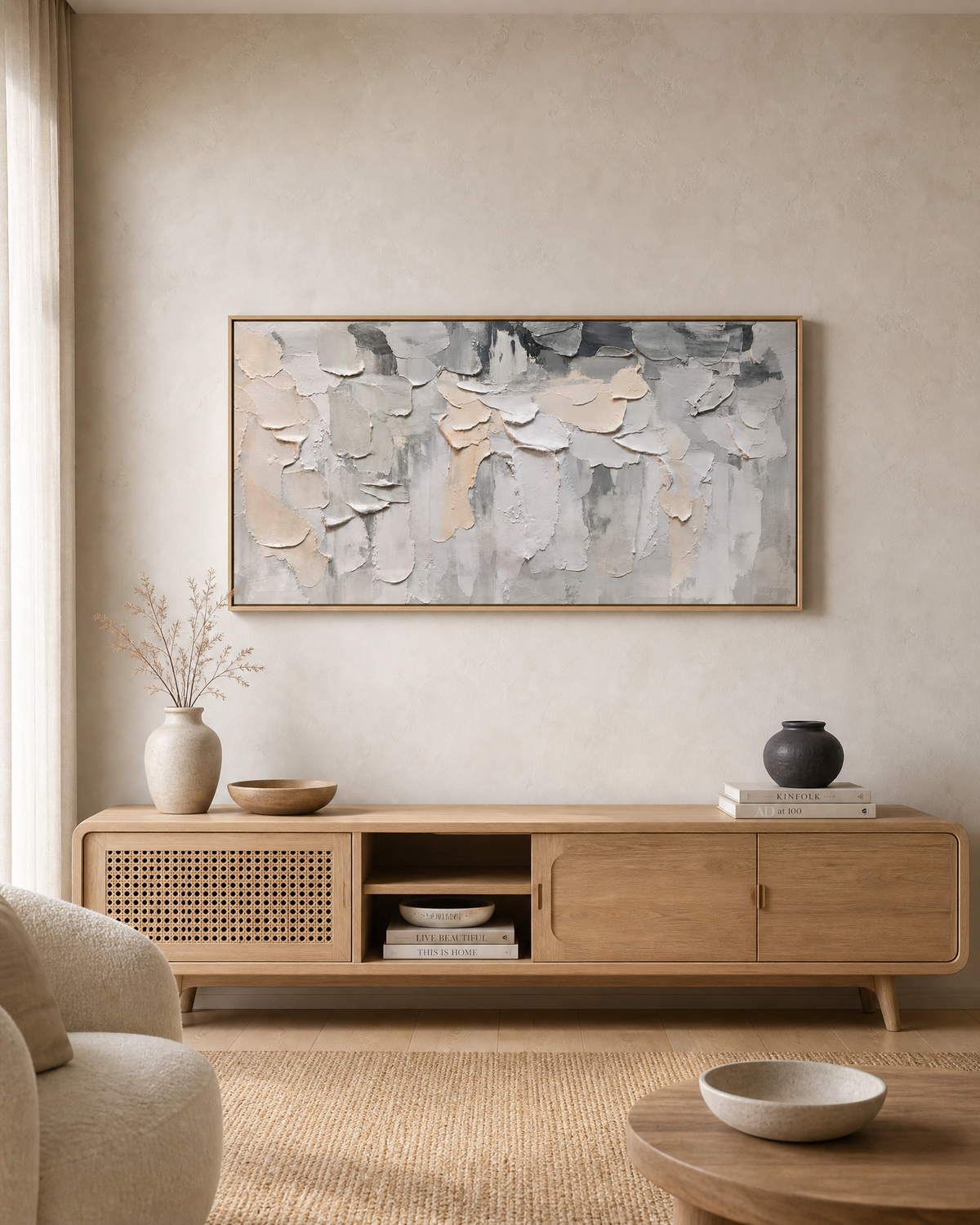 Pale Impasto Drift