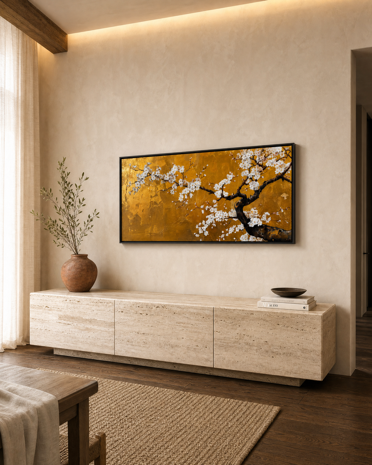 Golden Blossom Branch