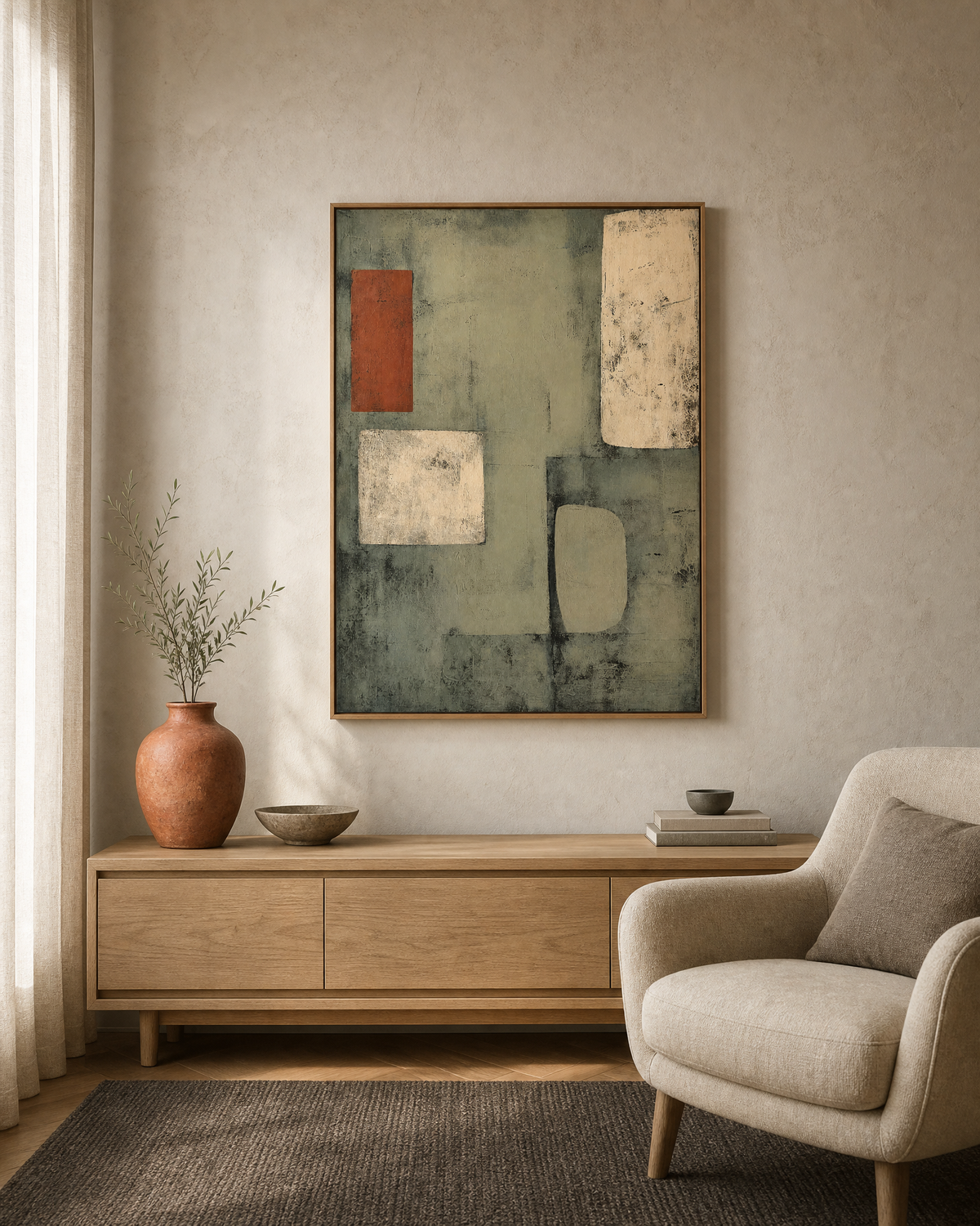 Sage Fields Abstract