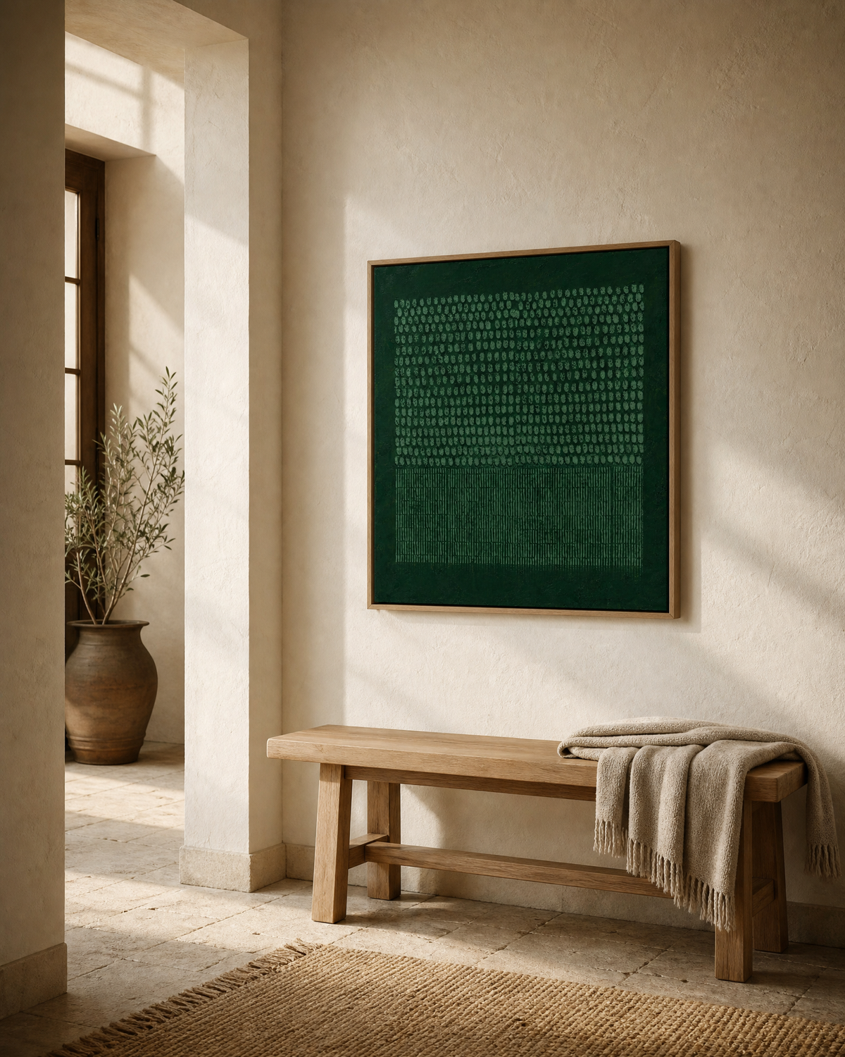 Emerald Dot Field