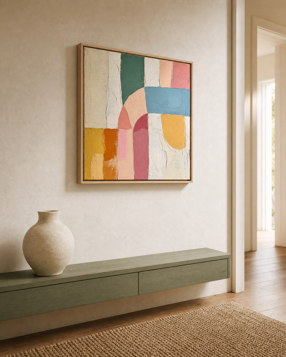 Pastel Geo Arches