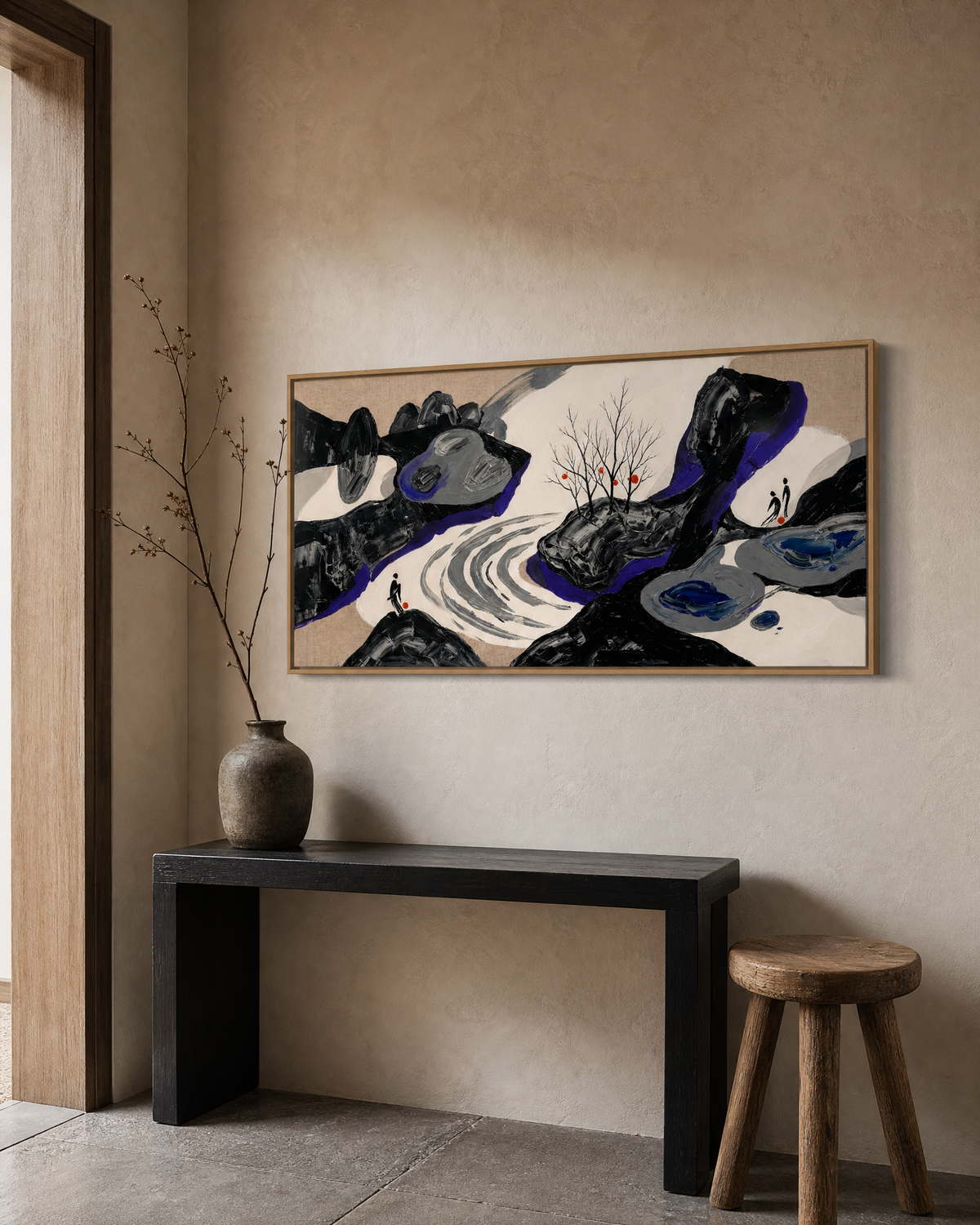 Ink Peaks and Violet Ravine