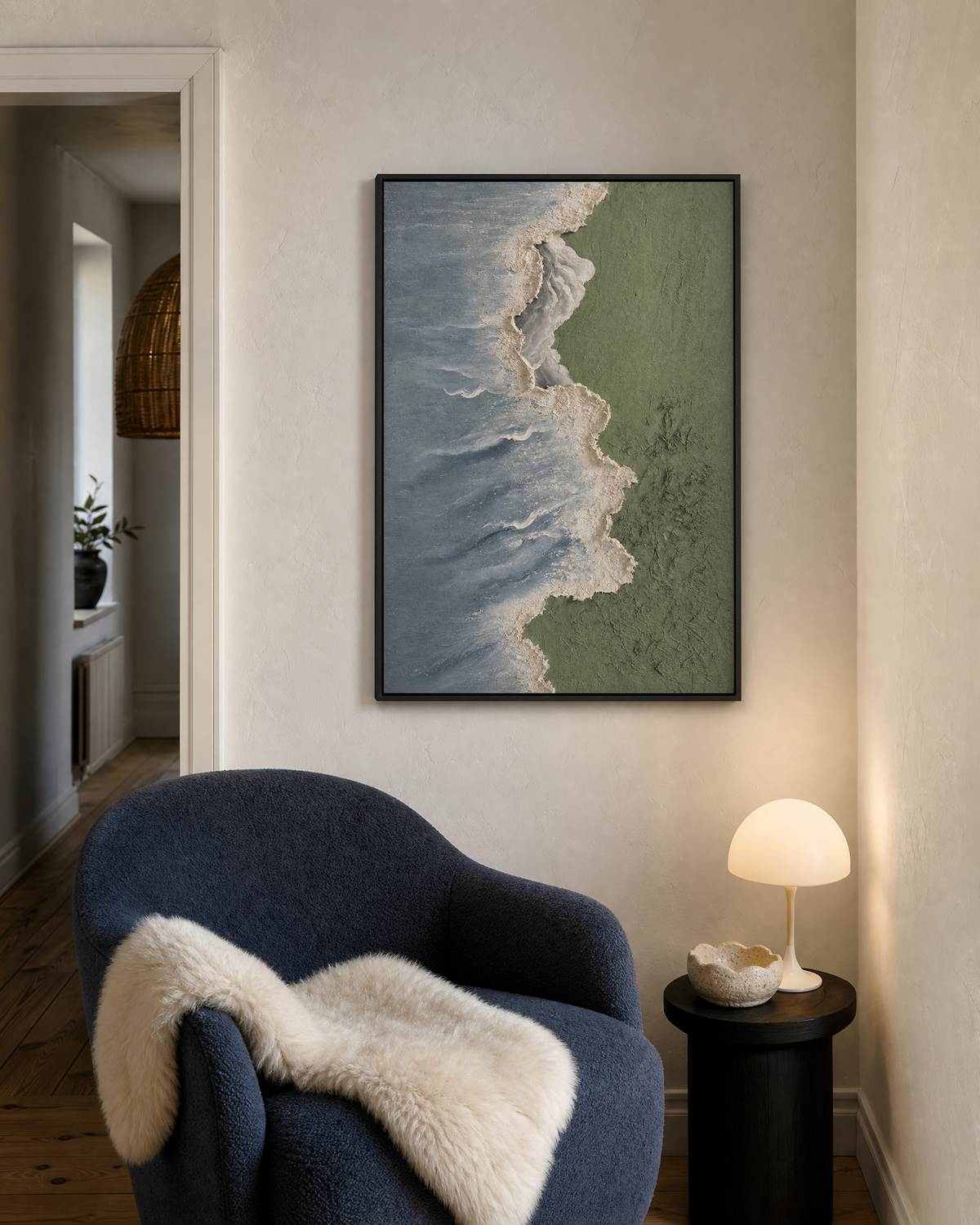 Foam Meets Moss Shore