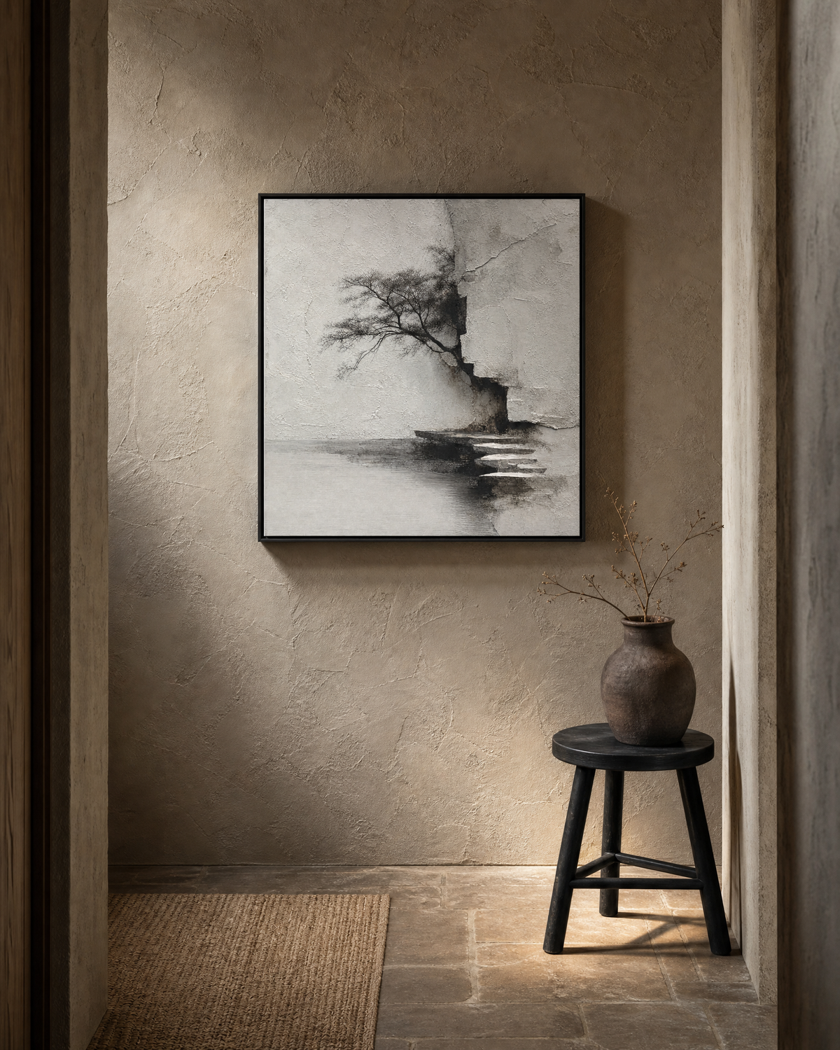 Lone Tree by Still Water