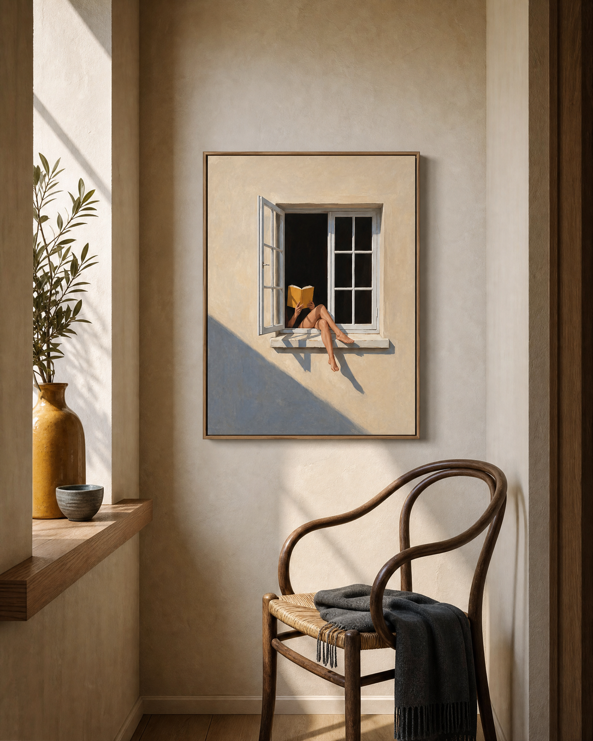 Reading at the Window