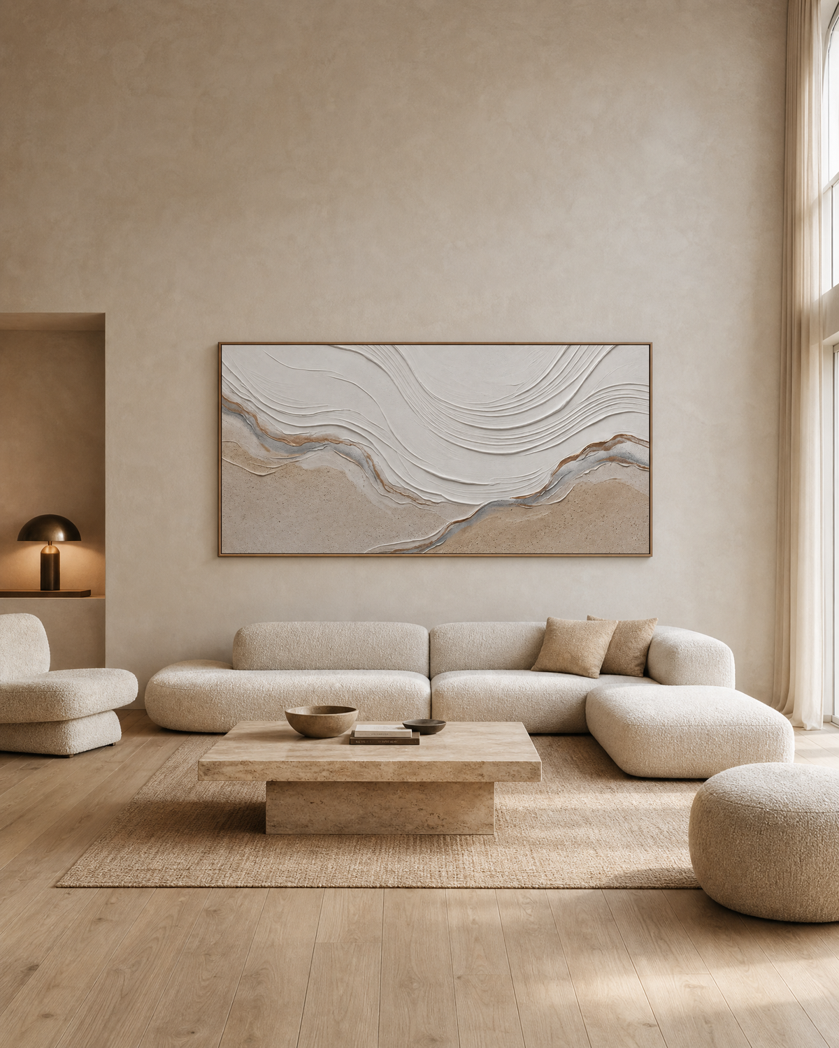 Undulating Plaster Dunes