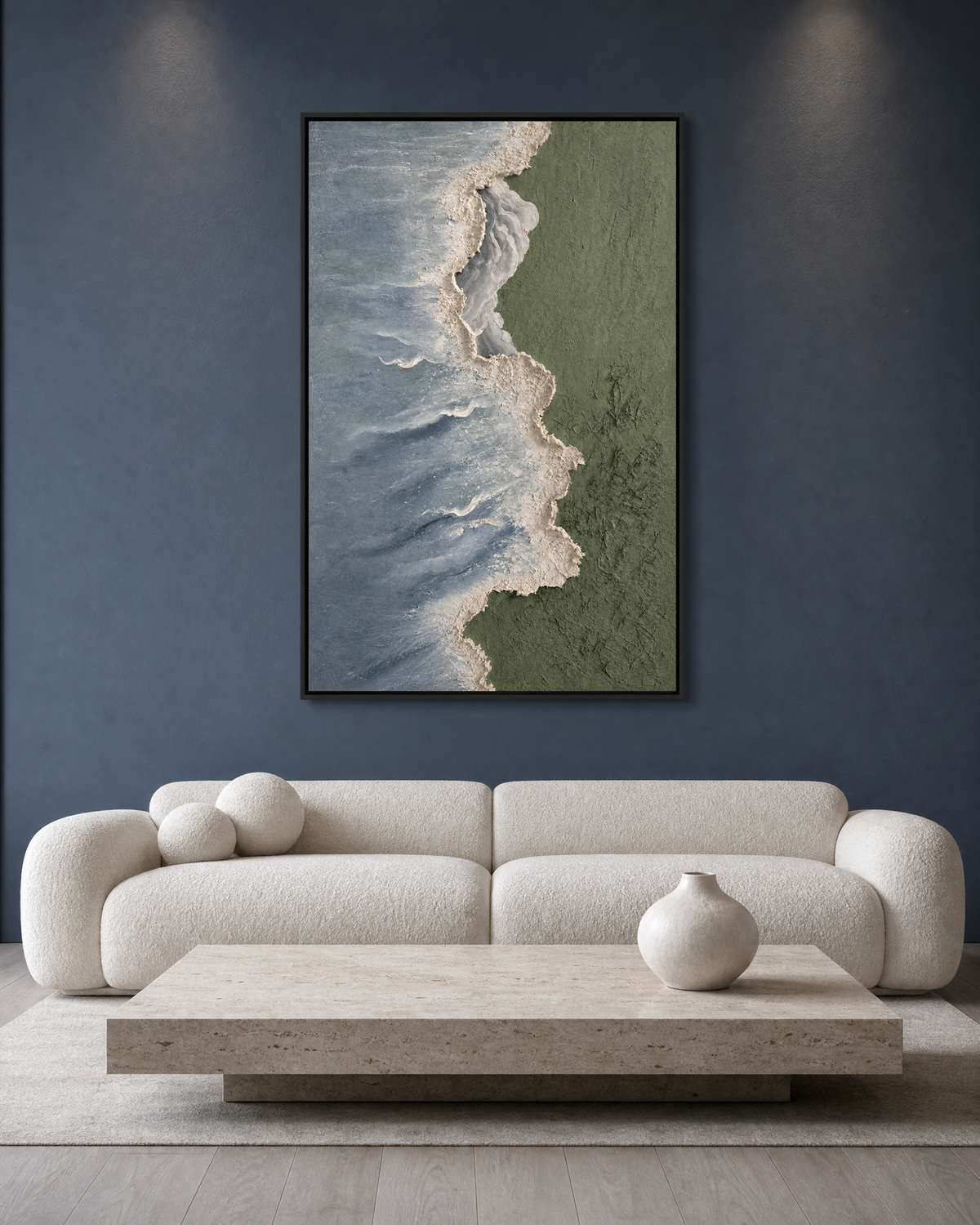 Foam Meets Moss Shore