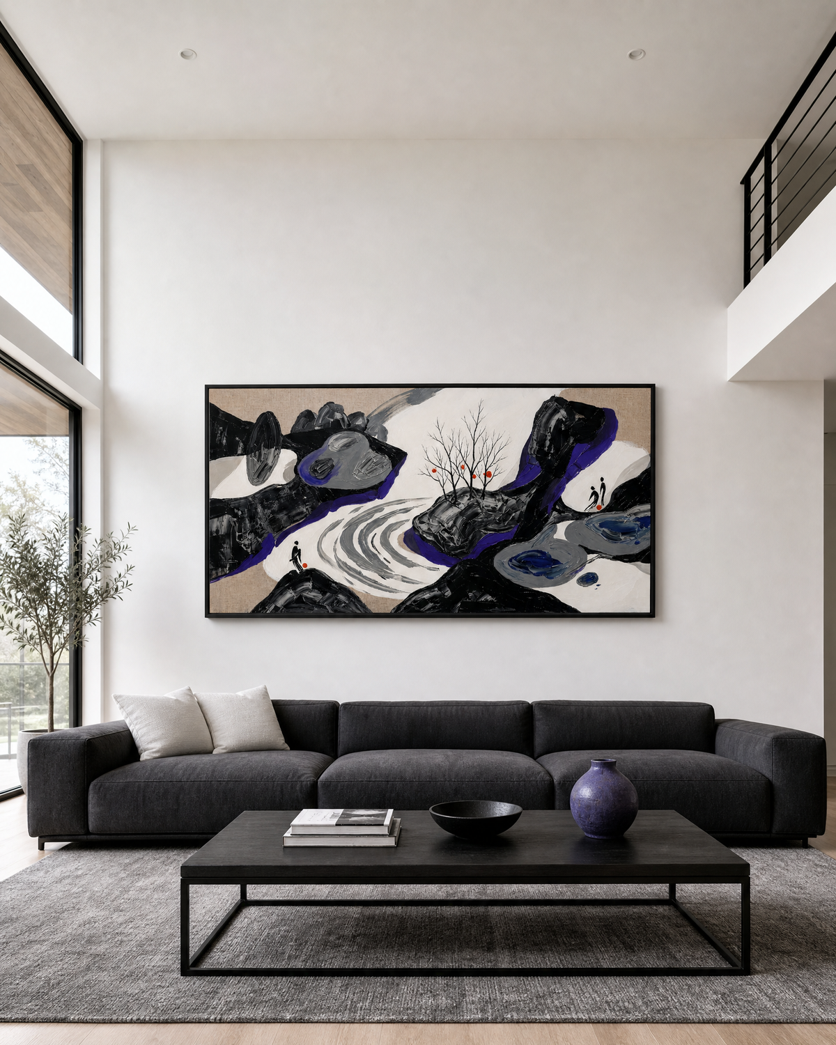 Ink Peaks and Violet Ravine