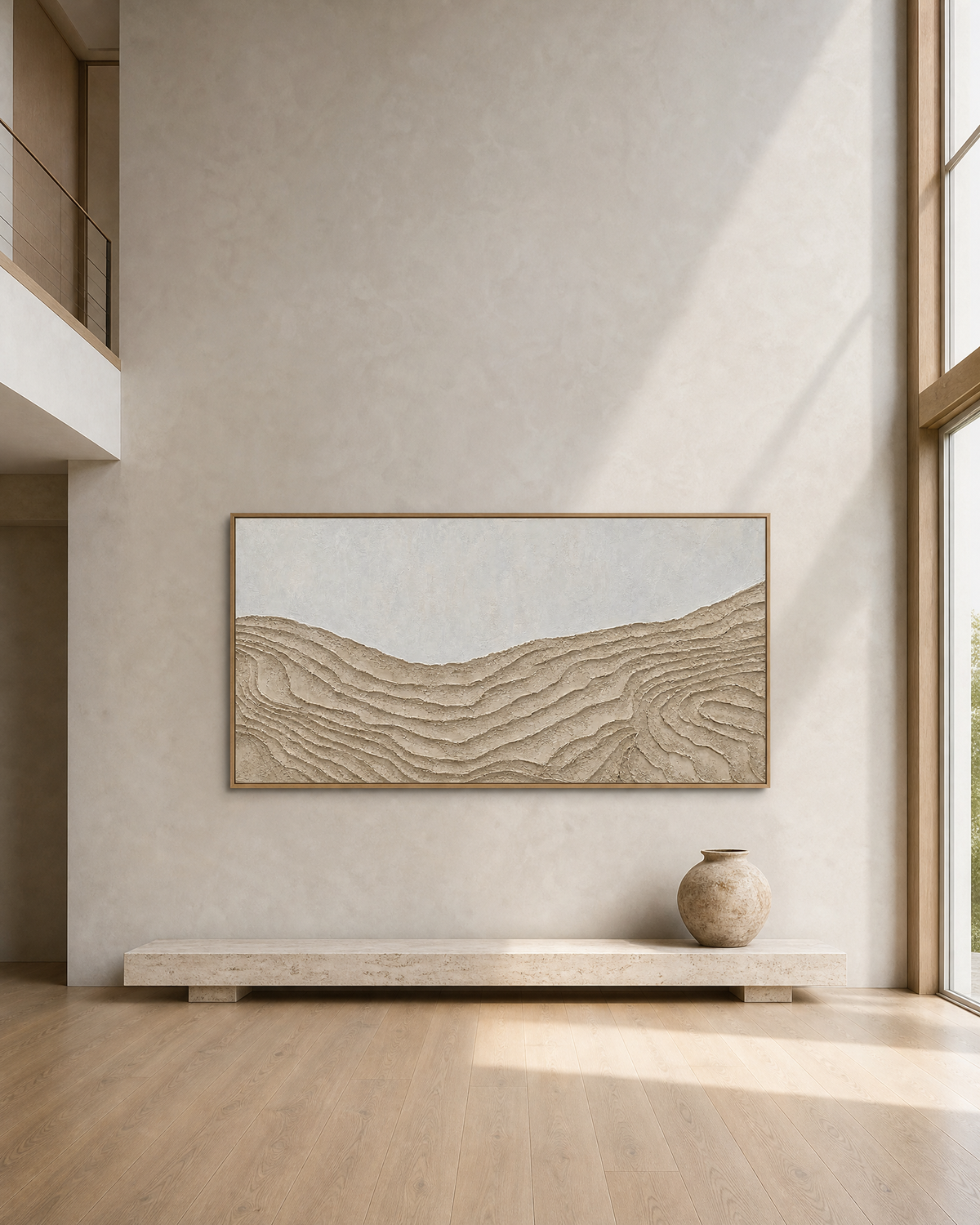 Ochre Dune Contours