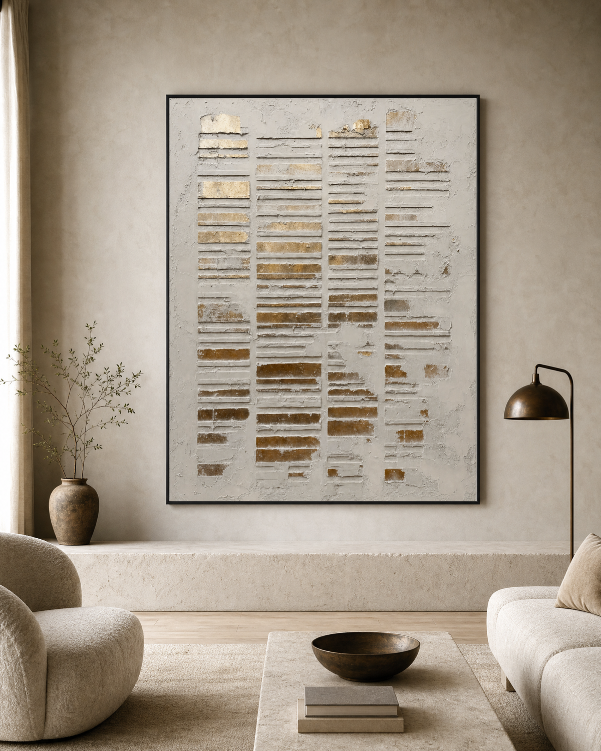 Weaving Strata in Grey and Bronze