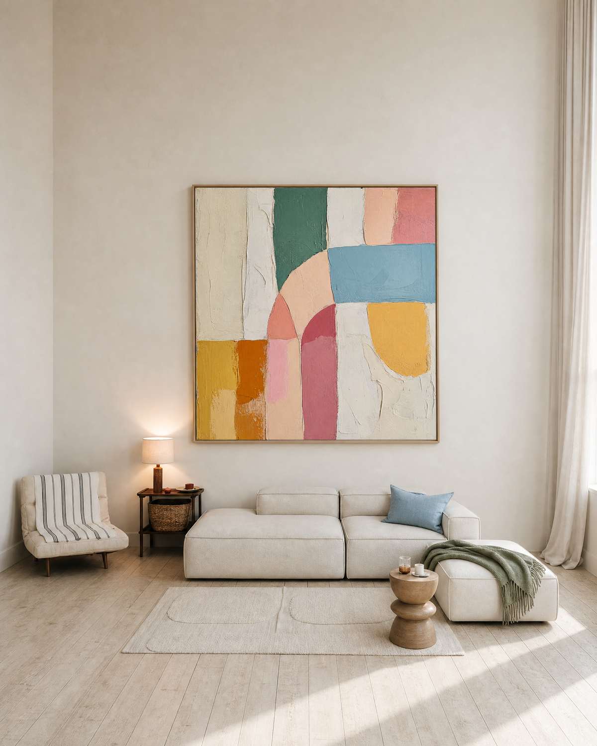 Pastel Geo Arches