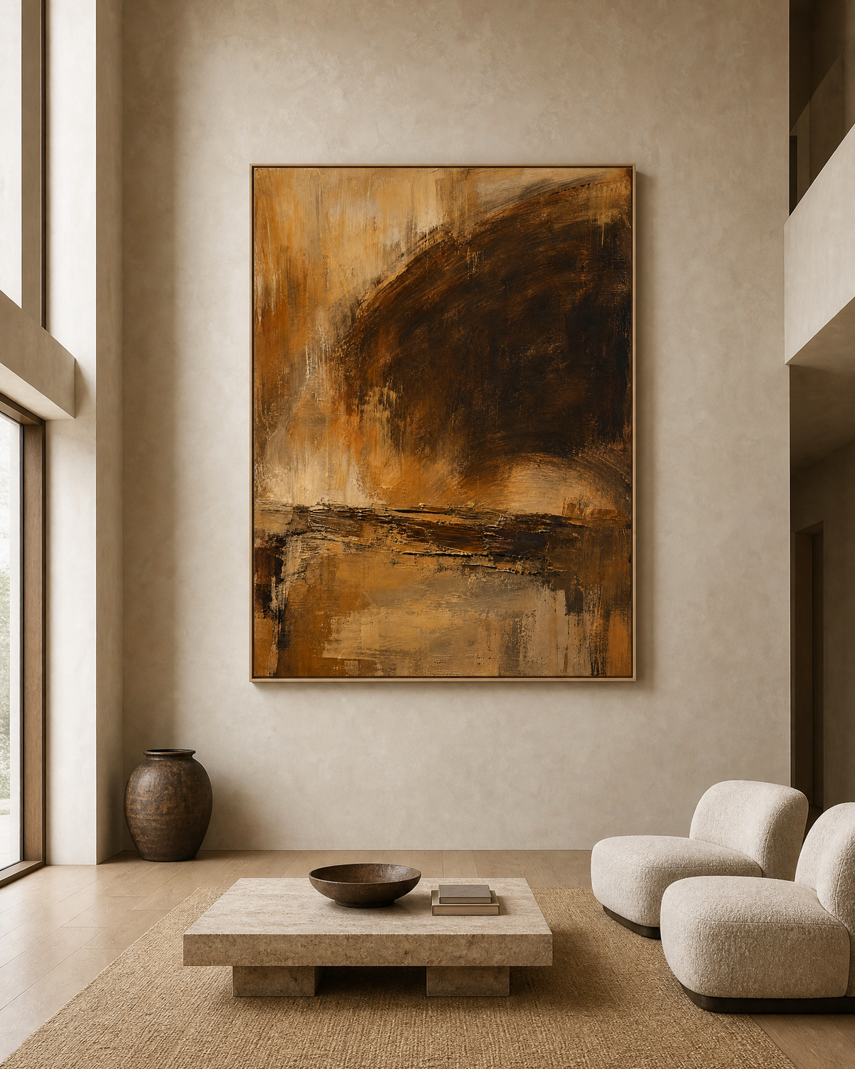Wabi-Sabi Ochre Field II