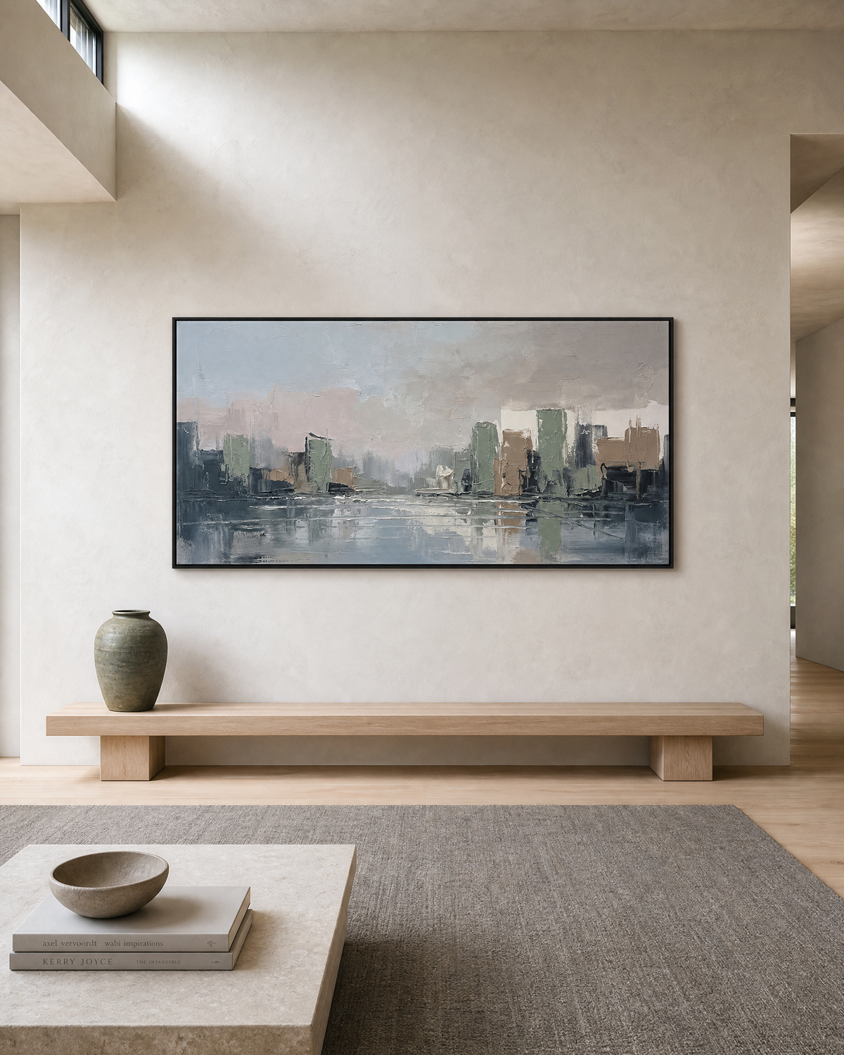 Muted City Reflections