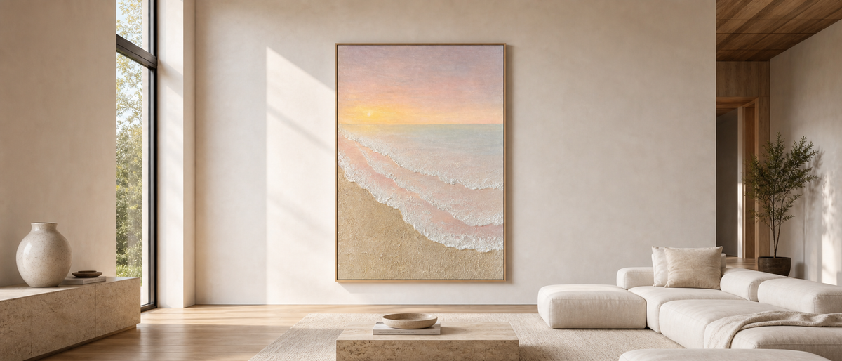 Serene Shore at Dawn