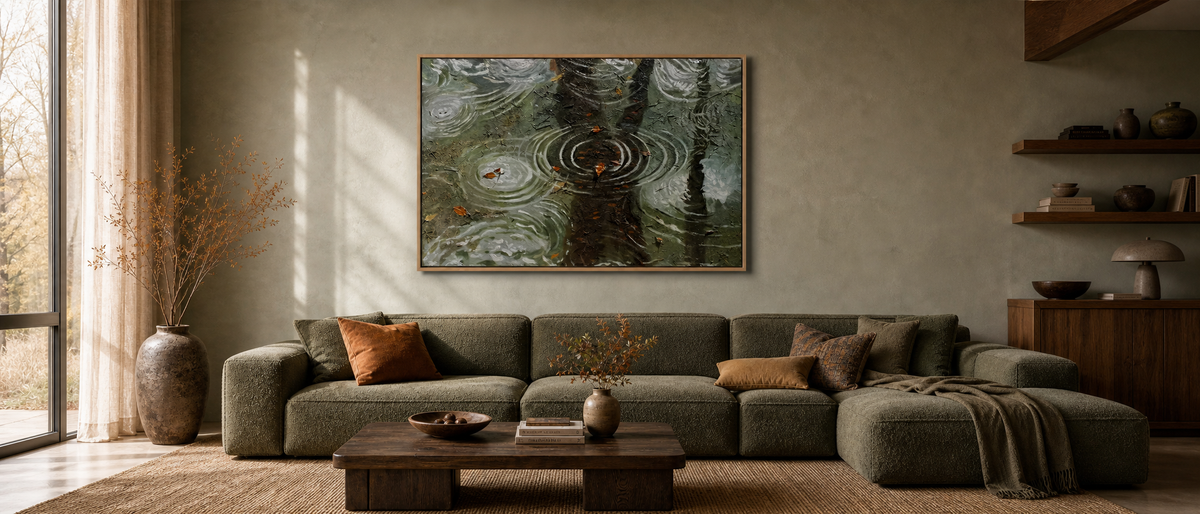 Rain Ripples on the Flood