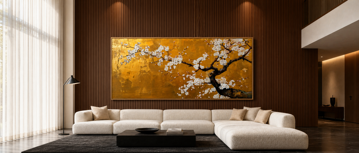 Golden Blossom Branch