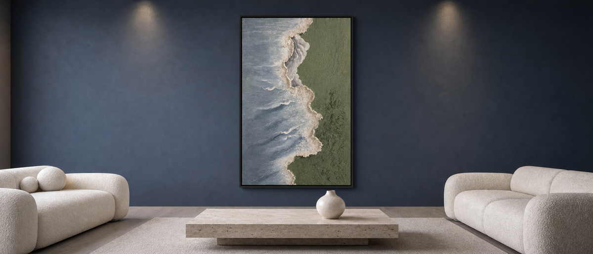 Foam Meets Moss Shore