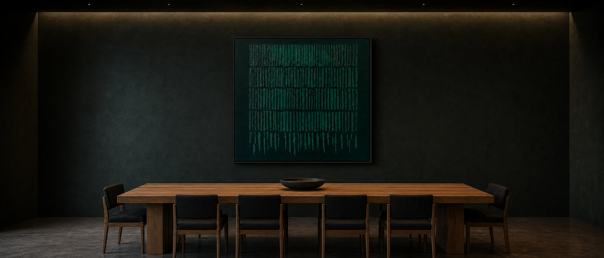Emerald Grid Rhythm