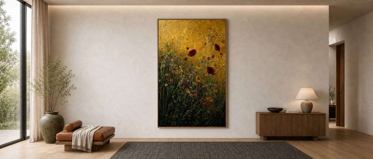 Gilded Twilight Meadow