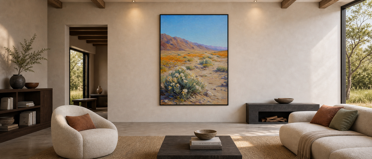 Desert Bloom at Midday