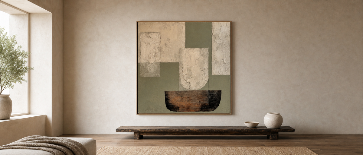 Wabi-Sabi Vessel in Sage