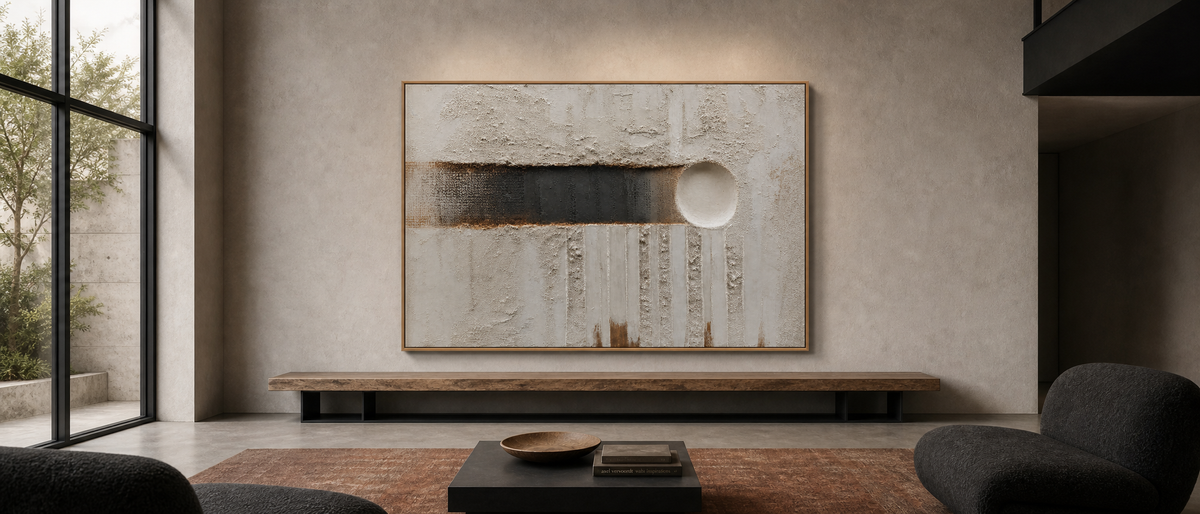 Wabi-Sabi Textured Neutral Abstract