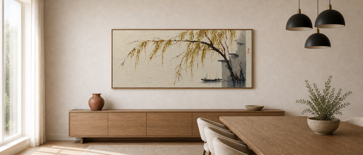 Willow Over River